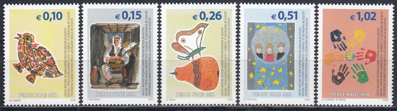 2002, Peace in Kosovo.