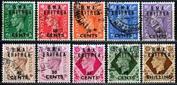 3565: Italenisch Eritrea Britische Militärpost - Militaerpostmarken