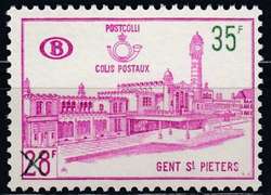 1810: Belgium - Parcel stamps