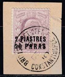 6355250: Türkei Britisch Besetzungs Postämter