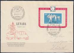 213040: Postgeschichte, Briefmarkenausstellungen, International nach 1945