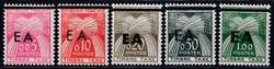 1665: Algeria - Postage due stamps