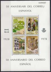 1675: Andorra Spanische Post