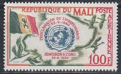 1961, Mali joined the UN.
