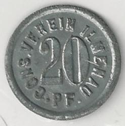 125.20: Notmünzen / Wertmarken - Konsummarken