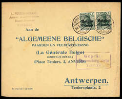 360: German Occupation World War I Belgium