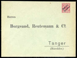 155: German Post in Morocco - Private postal stationery