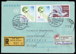 6590: UNO Vienna - Postal stationery
