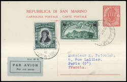 5590: San Marino - Ganzsachen