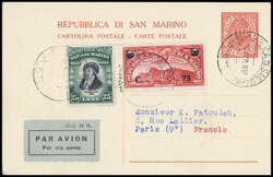 5590: San Marino - Ganzsachen