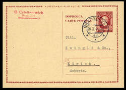 5760: Slovakia - Postal stationery