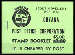 2950: British Guiana - Stamp booklets
