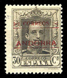 1675: Andorra Spanische Post