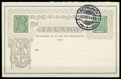 3345: Iceland - Postal stationery