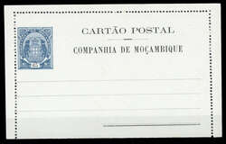 4465: Société du Mozambique - Postal stationery