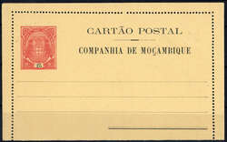 4465: 莫桑比克公司 - Postal stationery