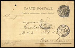 1870: Benin - Postal stationery