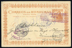 2975: Honduras - Ganzsachen