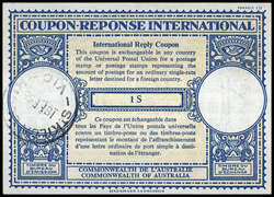 1750: Australien - Internationaler Antwortschein