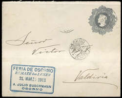 2055: Chile - Postal stationery
