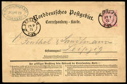 65: Altdeutschland Norddeutscher Postbezirk