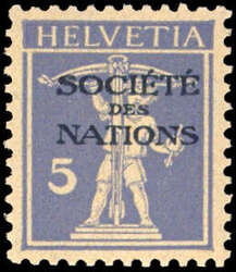 5670: Schweiz Völkerbund SDN