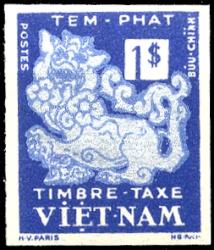6690: South Vietnam - Postage due stamps