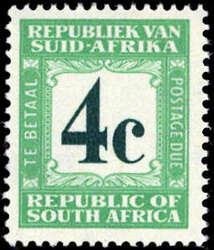 6085: South Africa - Postage due stamps