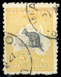 1750030: Australien - Känguruhs - drittes Wasserzeichen