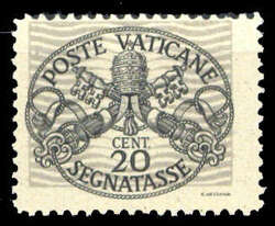6630: Vatikanstaat - Portomarken