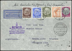 982530: Zeppelin, Zeppelin Mail LZ 127, South America Flights 1934