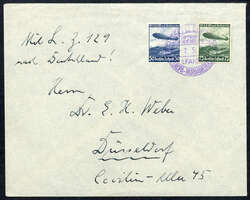 983510: Zeppelin, Zeppelin Mail LZ 129 ,North America Flights