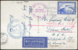 982520: Zeppelin, Zeppelin Mail LZ 127, North America Flights