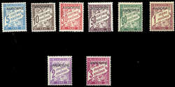 1670: Andorra French Post - Postage due stamps