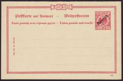 155: German Post in Morocco - Postal stationery