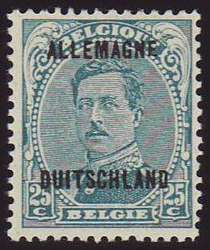1830: 比利時軍郵用於 Rheinland