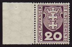 340: ダンチヒ - Postage due stamps