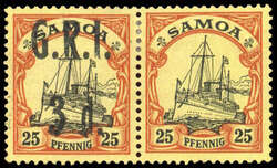 235: Deutsche Kolonien Samoa Brit. Besetzung