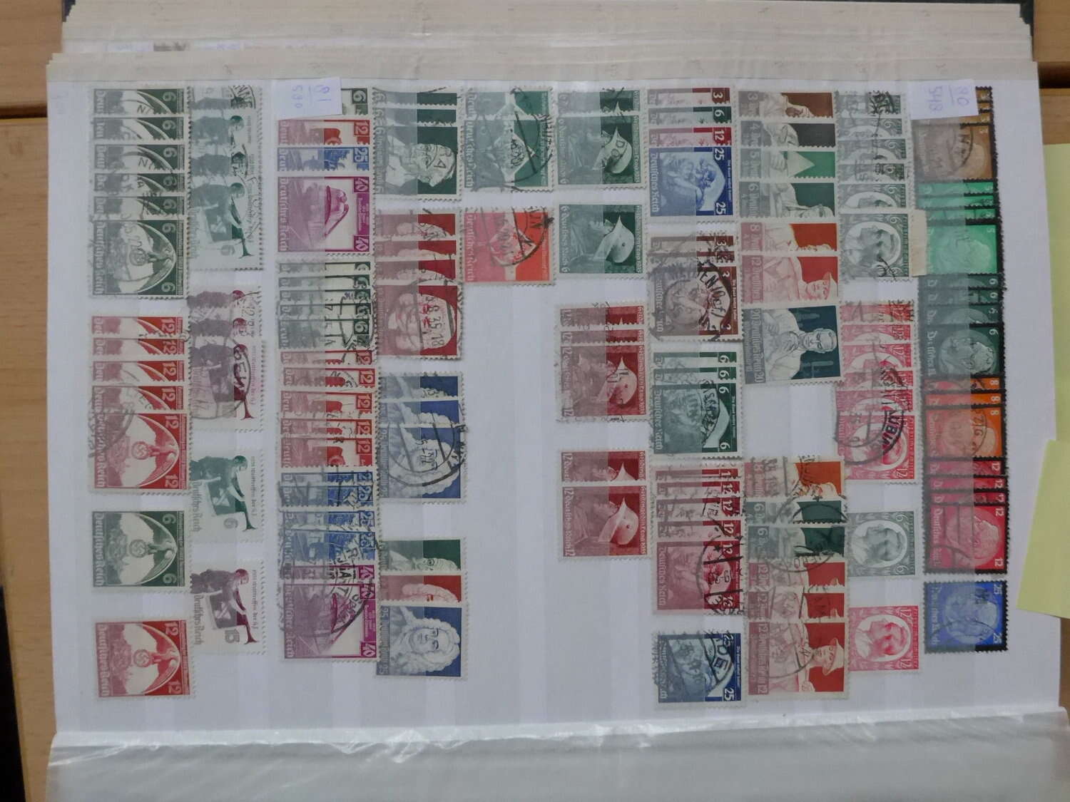 Lot 9 - sammlungen und posten sammlernachlässe -  Deutsche Briefmarken AG 6th Large Lot Auction Deutsche Briefmarken AG