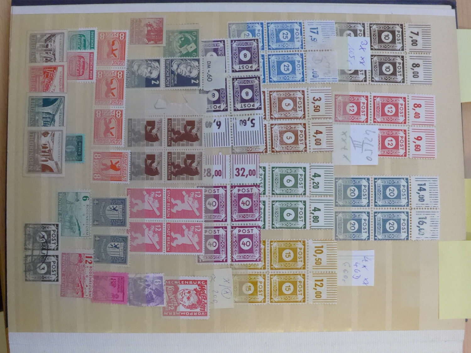 Lot 21 - sammlungen und posten sammlernachlässe -  Deutsche Briefmarken AG 6th Large Lot Auction Deutsche Briefmarken AG