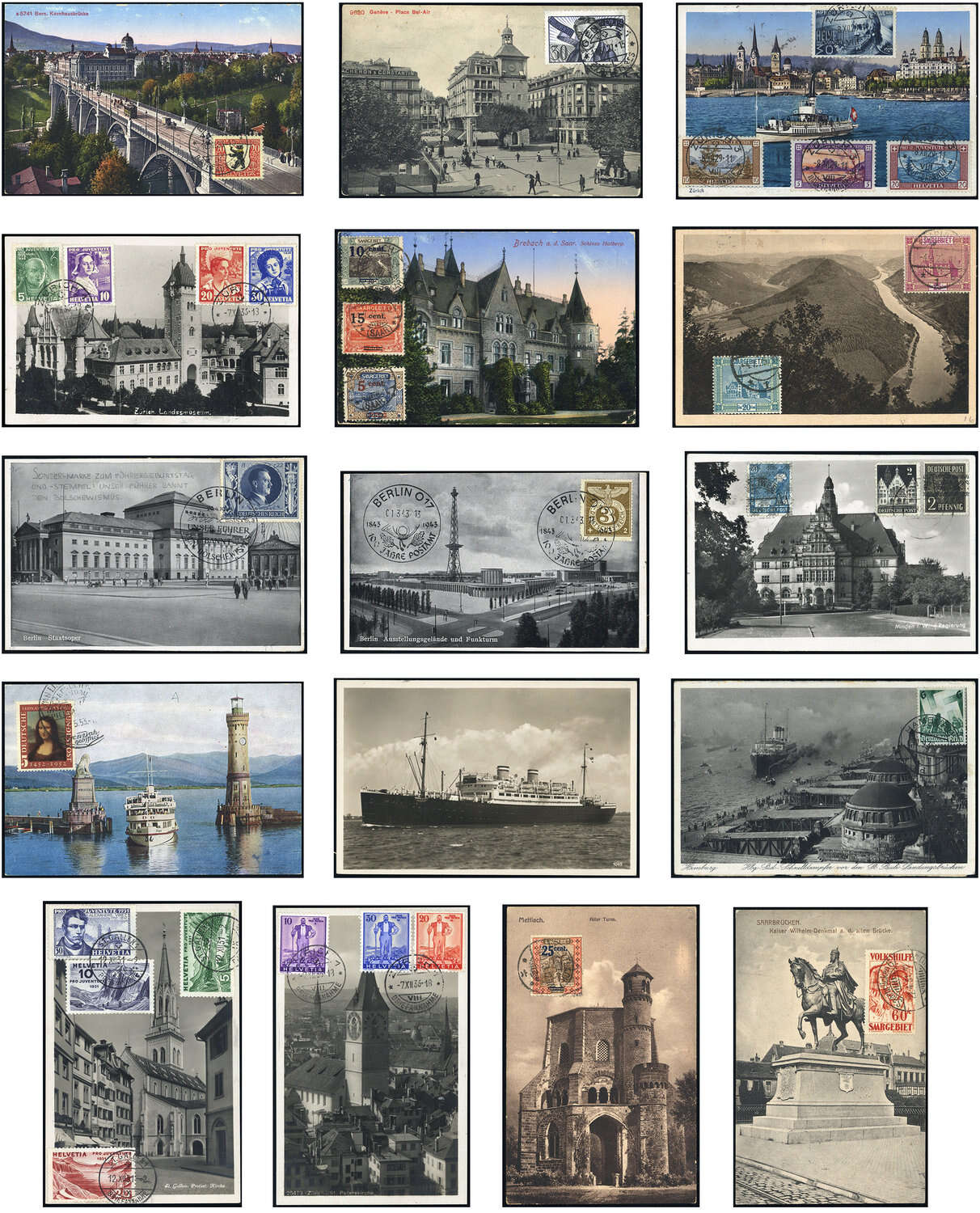 Lot 17 - sammlungen und posten sammlernachlässe -  Deutsche Briefmarken AG 6th Large Lot Auction Deutsche Briefmarken AG