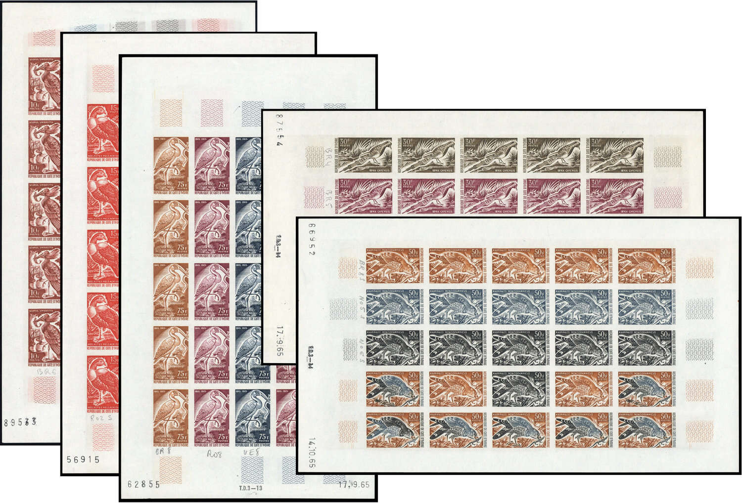 Lot 329 - andere gebiete elfenbeinküste -  Deutsche Briefmarken AG 6th Large Lot Auction Deutsche Briefmarken AG