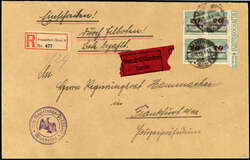 Deutsches Reich Dienst Regierung Frankfurt:1923, 20 Milliarden ...