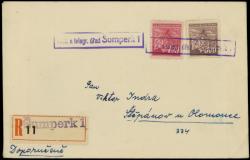 6335: Czechoslovakia - Cancellations and seals