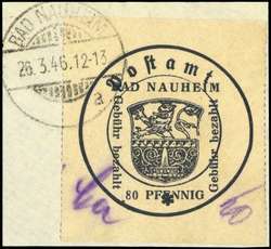 760: ドイツ地方切手・Bad Nauheim