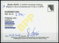 1945, 6 Pfg. Berliner Bär tadellos postfrisch in der Type "Bb", ...
