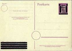 930: German Local Issue Glauchau - Postal stationery