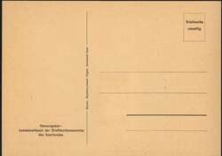 1951, 15+5 F 'Reformationsjubiläum an der Saar - Calvin & Luther' ...