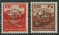 4175: Liechtenstein - Official stamps