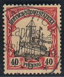 185: Deutsche Kolonien Südwestafrika - Stempel
